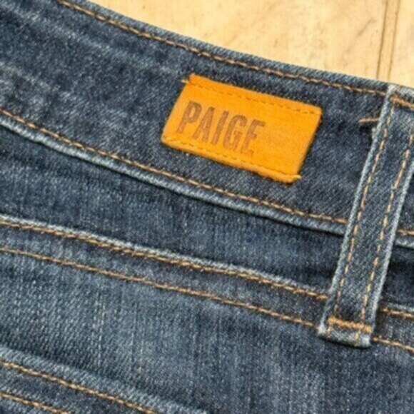 PAIGE women's 28" waist Hoxton Ankle blue denim jeans Retails $219. - Picture 6 of 7